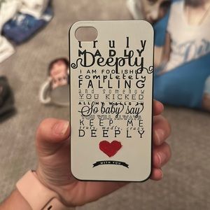 one direction truly madly deeply phone case